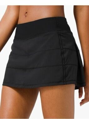 Lululemon Black Pace Rival Skirt Regular